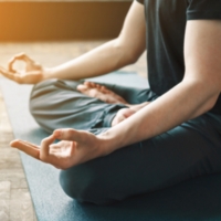 Méditation cours de yoga