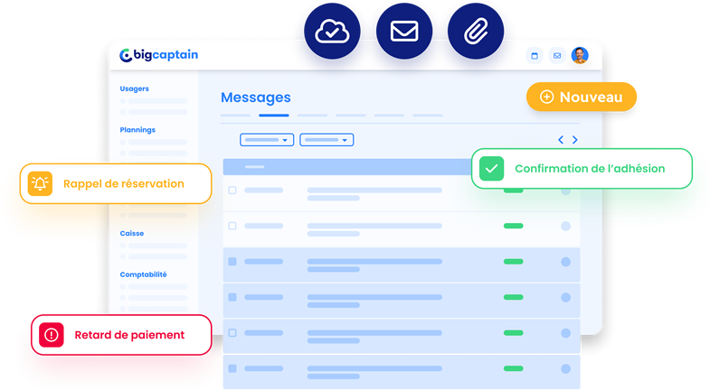 Envoi automatique de messages ciblés ou en masse