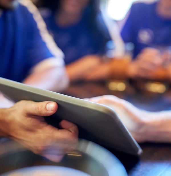 Encoder sur tablette, la feuille de match électronique de votre club de sport collectif