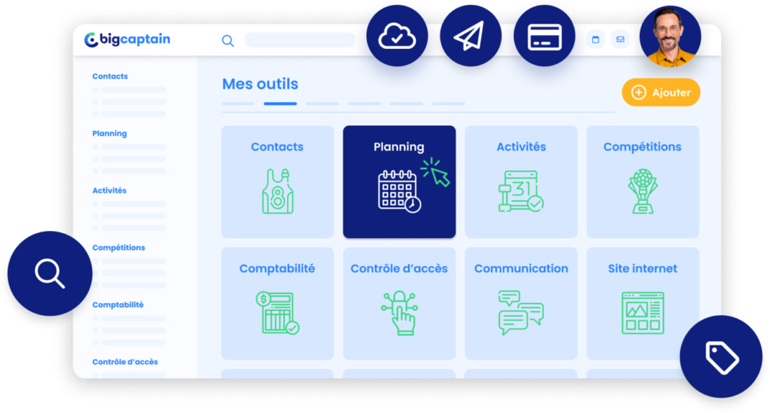 Voici BigCaptain, le logiciel de gestion tout-en-un pour organisations sportives